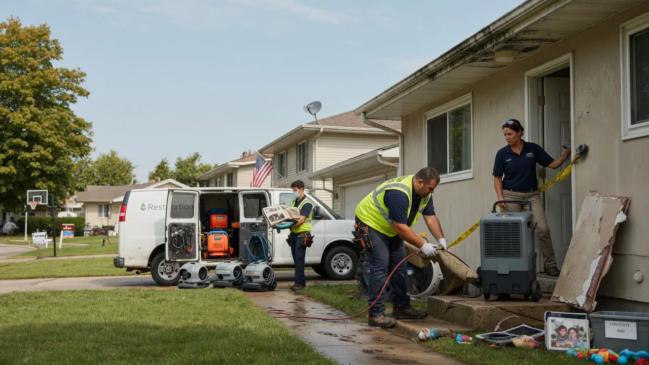 Water Damage Restoration in Fruitland, IA near me